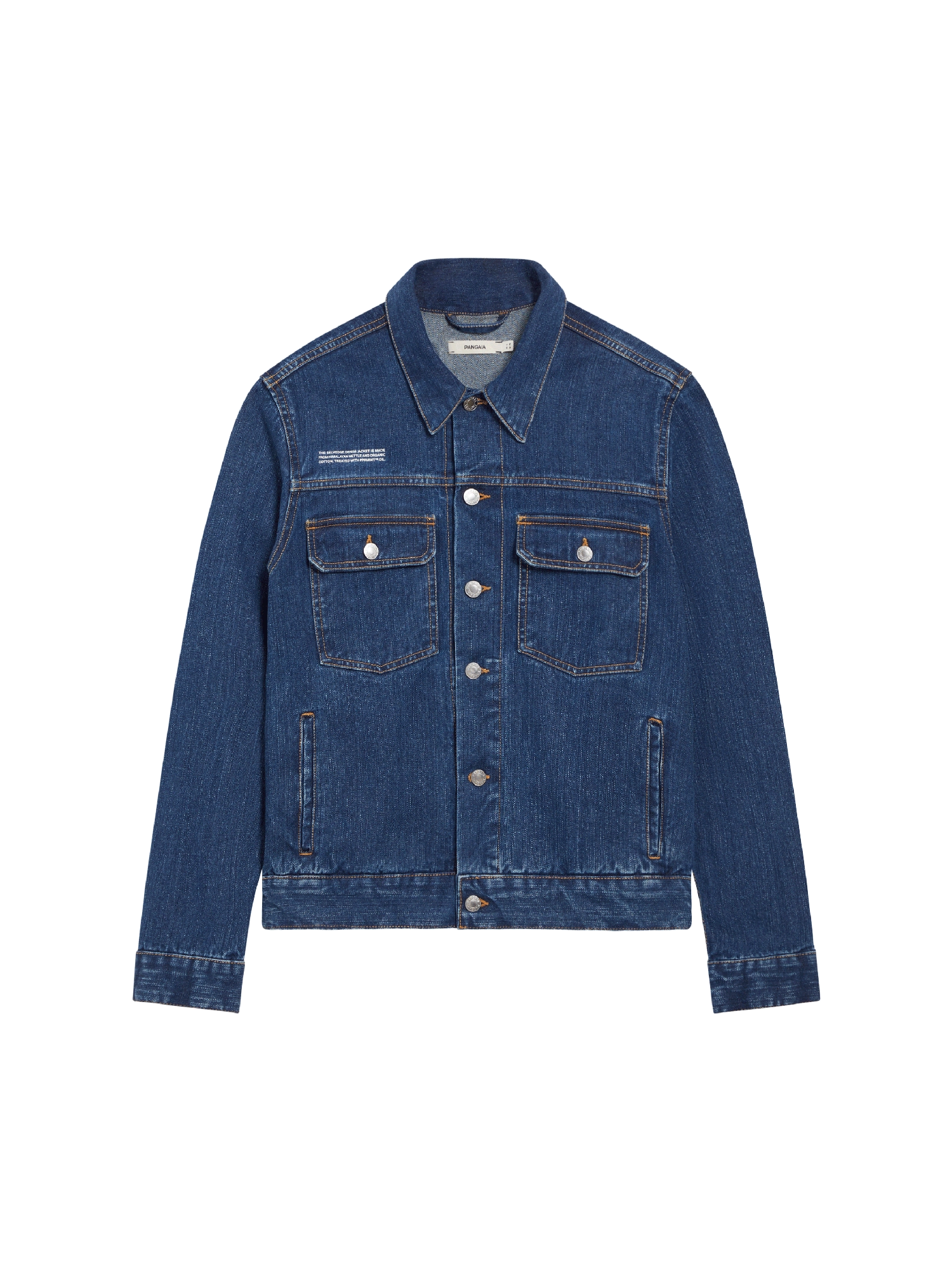 Womens Nettle Denim Jacket—mid wash