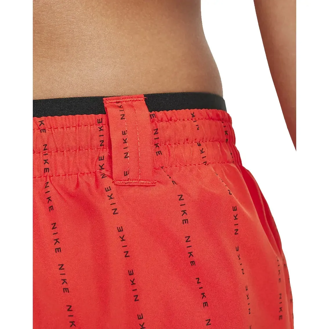 Womens Nike Dri-FIT Tempo Luxe Icon Clash - Chile Red / Black