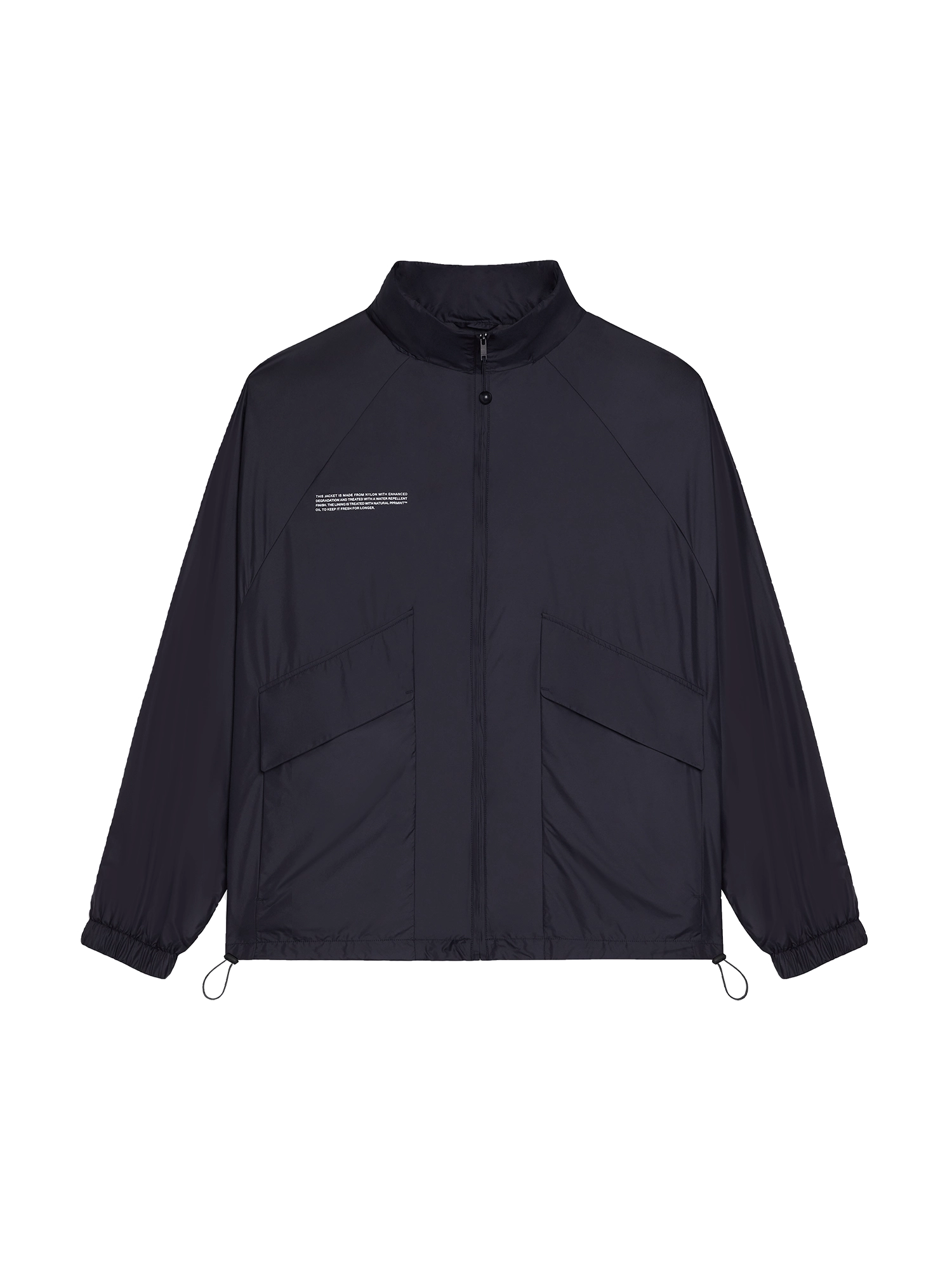 Womens Nylon Jacket—black