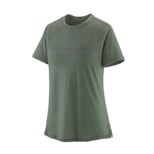 Womens Patagonia Capilene Cool Merino Graphic Shirt