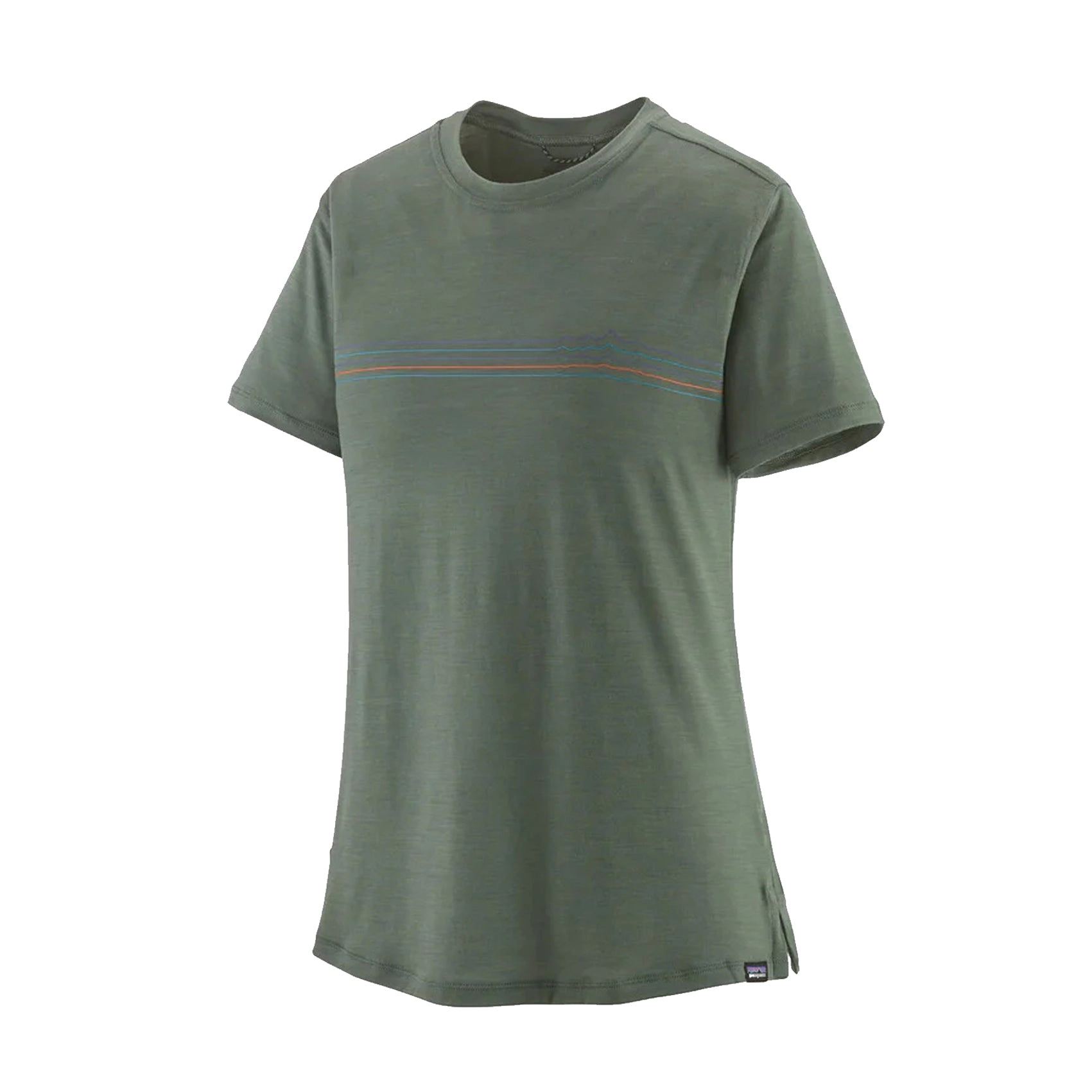 Womens Patagonia Capilene Cool Merino Graphic Shirt