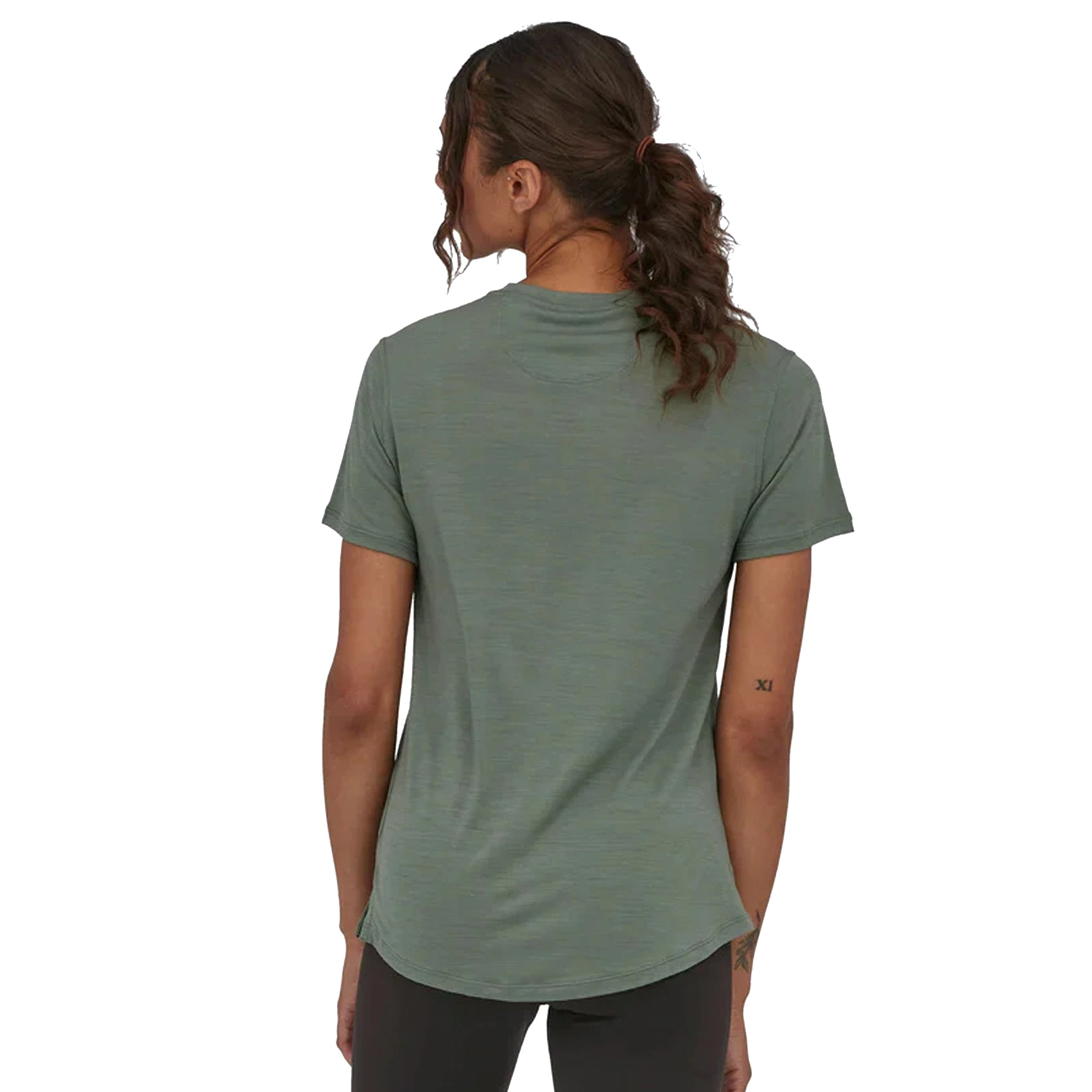 Womens Patagonia Capilene Cool Merino Graphic Shirt