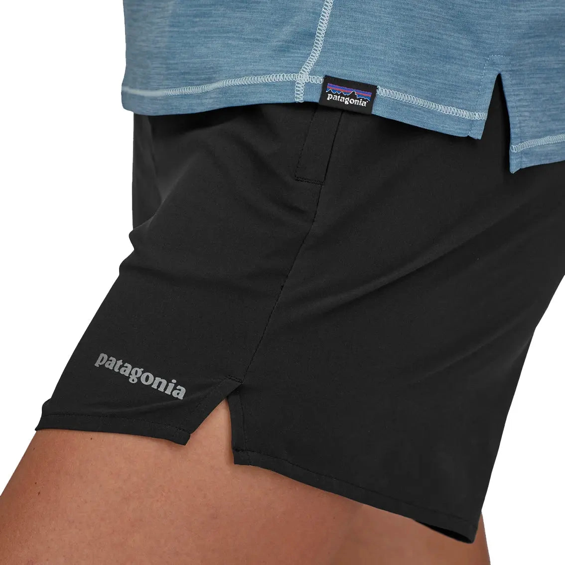 Womens Patagonia Multi Trails Shorts  5½ inch - Black