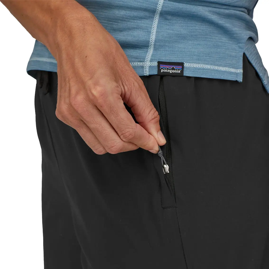 Womens Patagonia Multi Trails Shorts  5½ inch - Black