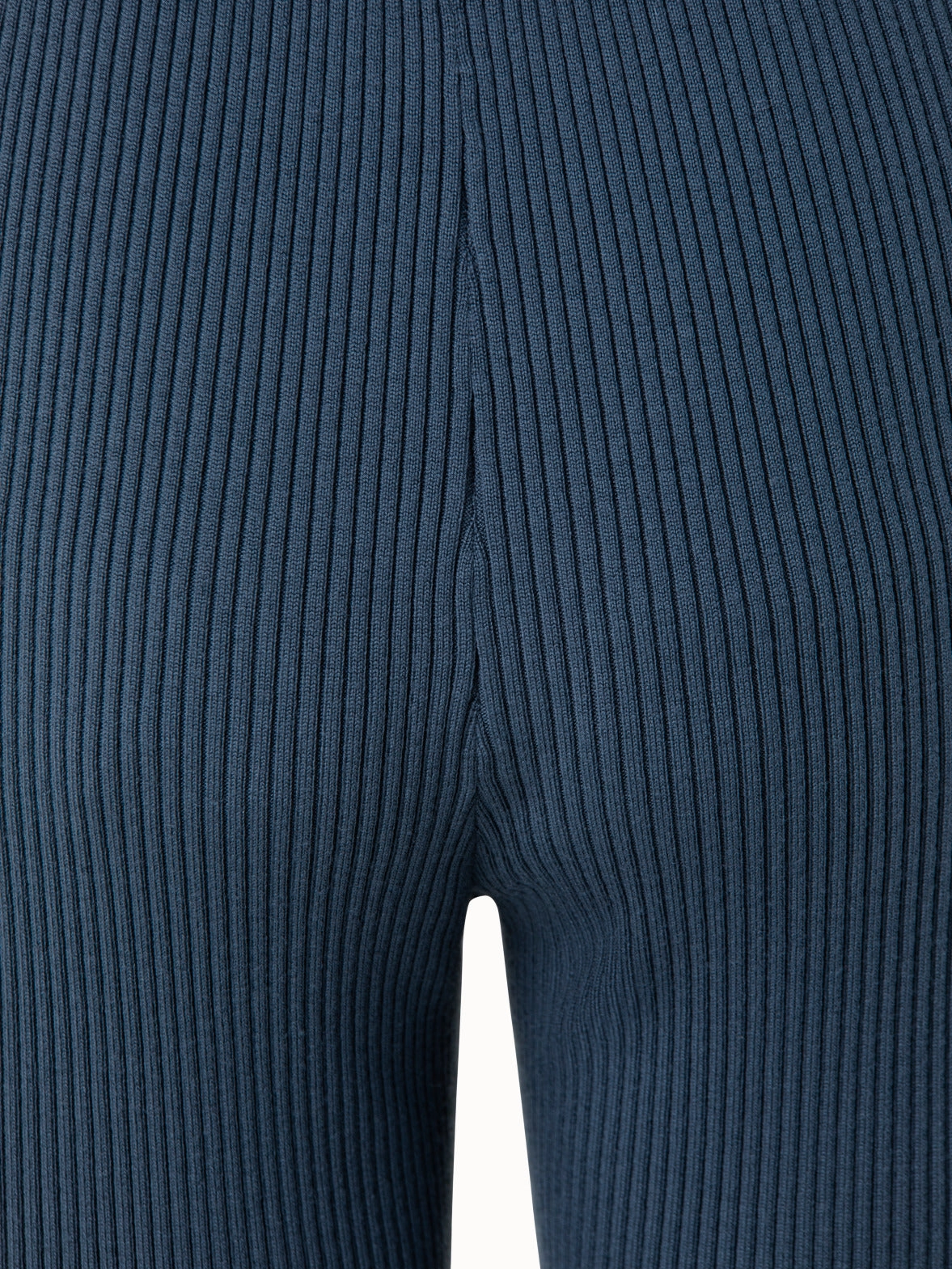 Wool Rib Knit Pants