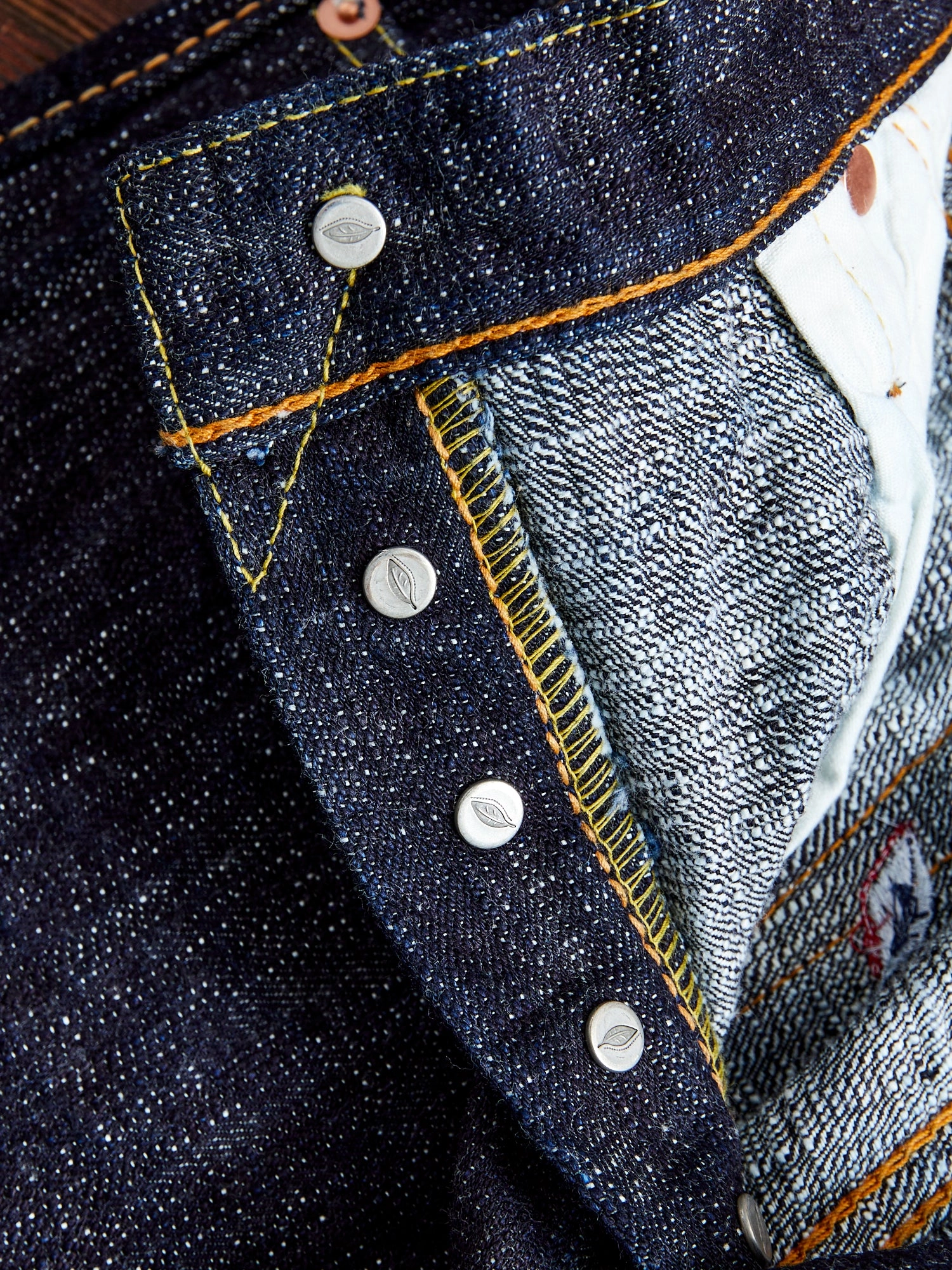 WSB-019 Double Slub 16oz Rinsed Selvedge Denim - Relaxed Tapered Fit