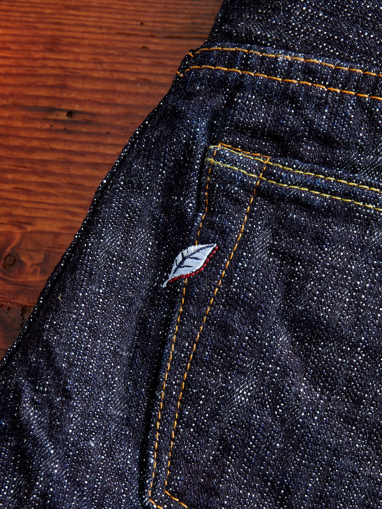 WSB-019 Double Slub 16oz Rinsed Selvedge Denim - Relaxed Tapered Fit