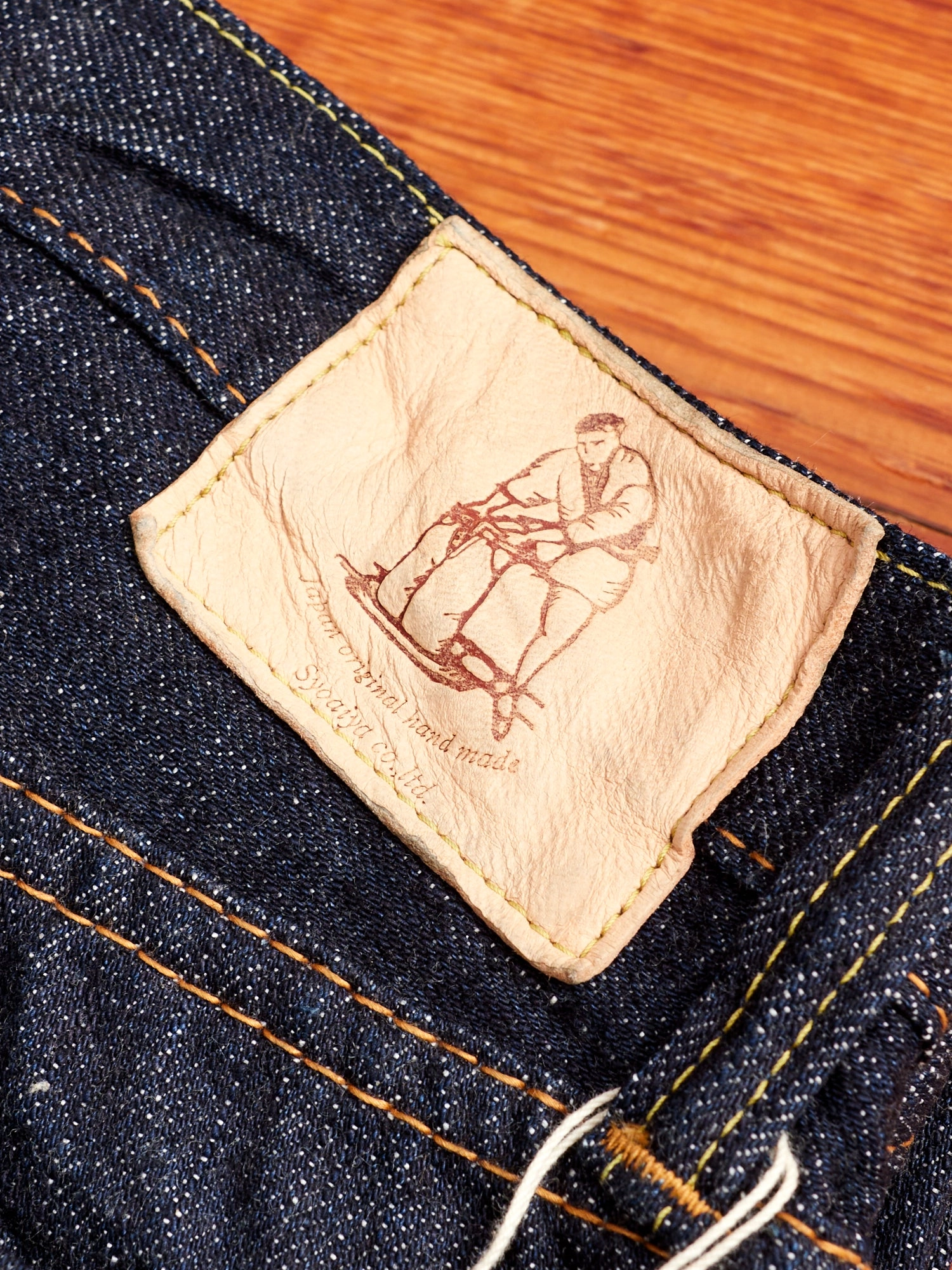 XX-003 14oz Rinsed Selvedge Denim - Regular Straight Fit