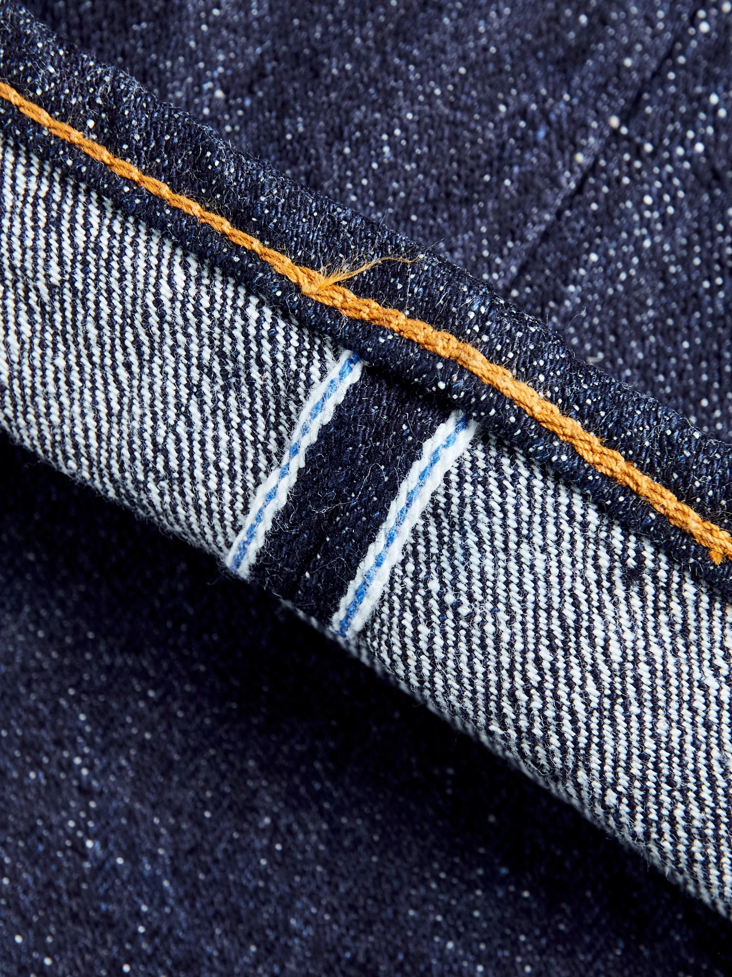 XX-005 14oz Rinsed Selvedge Denim - Slim Straight Fit